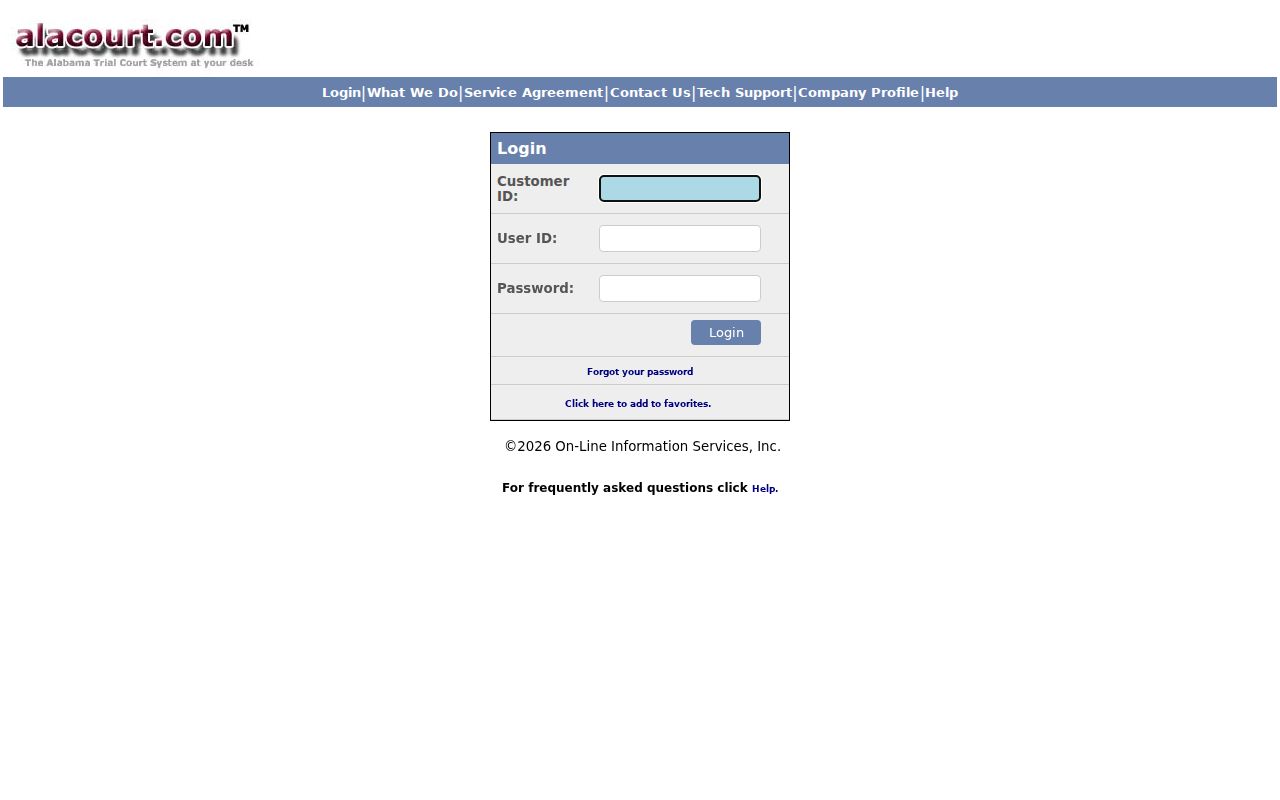 Lee County court records AlaCourt 2.0 subscriber login